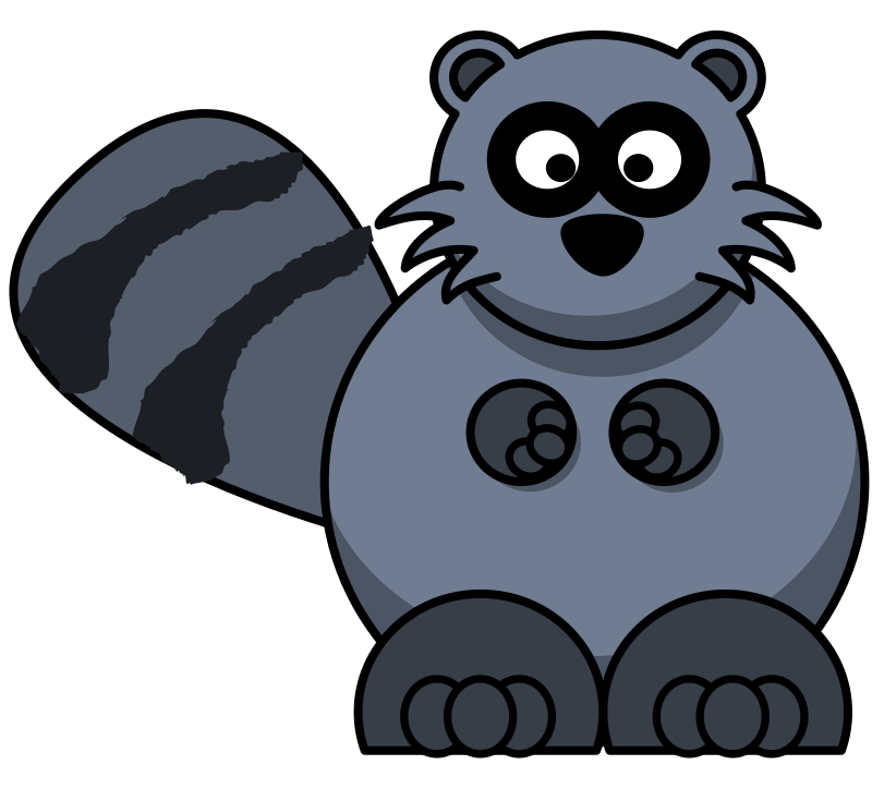 Cartoon Raccoon