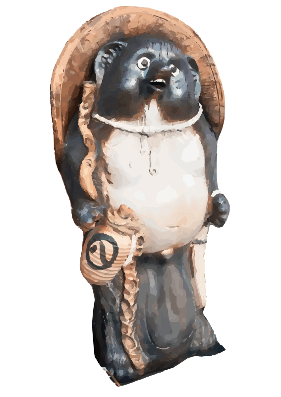 Tanuki Statue