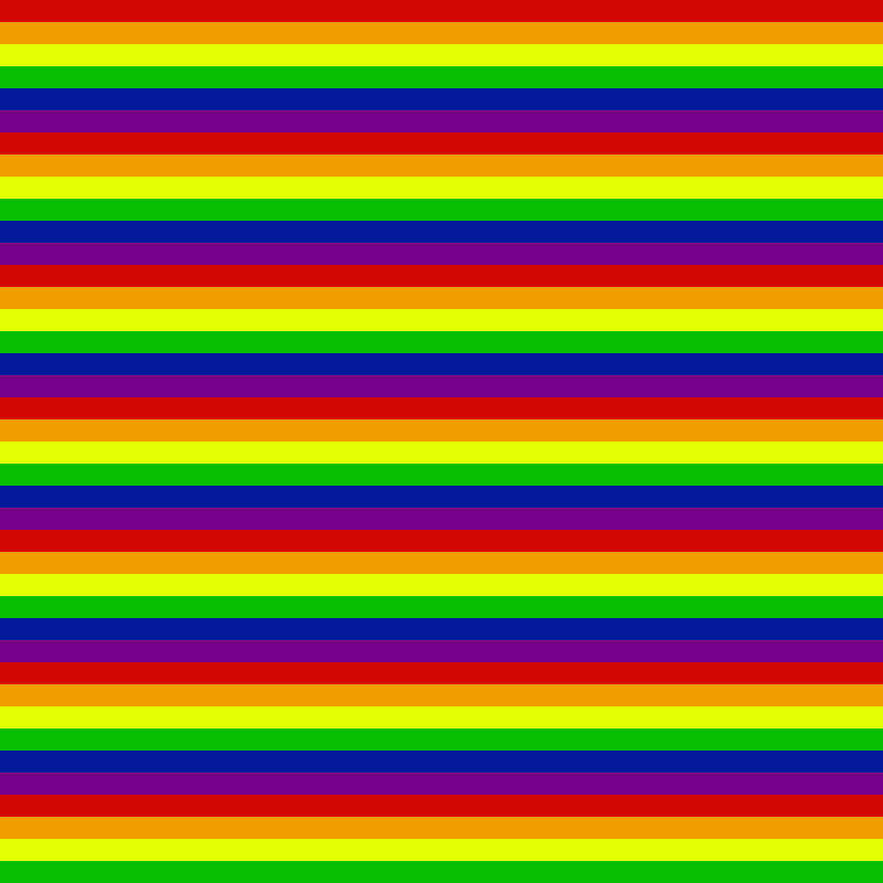 Animated rainbow stripes horizontal