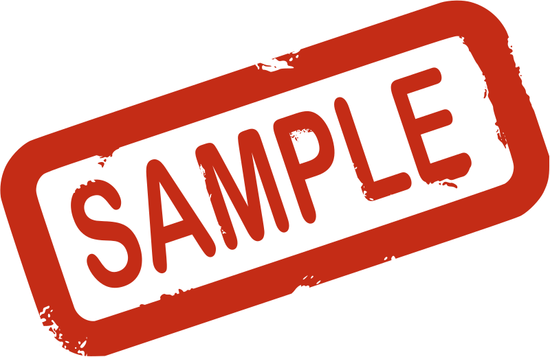 Sample Stamp
