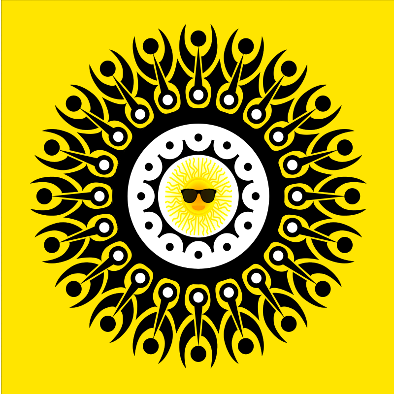 Tribal Sun Shield (Yellow)