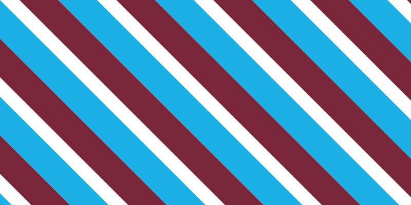 3 stripes animated claret light blue white