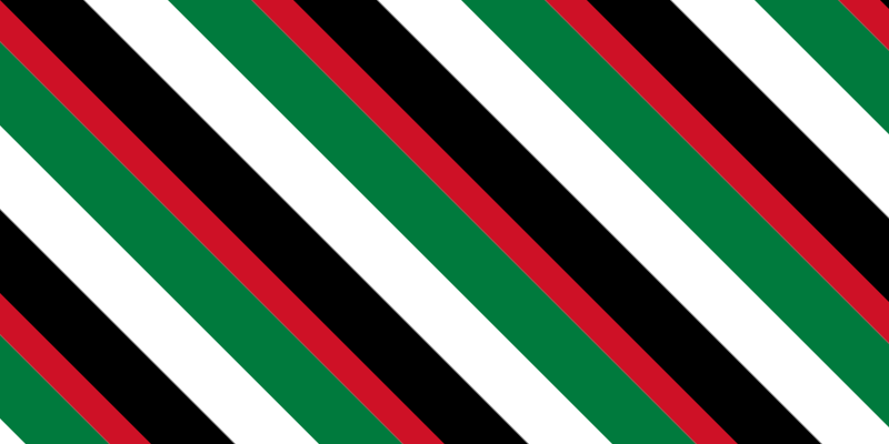 Palestine flag 4 stripes animation 