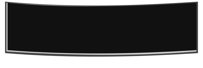 Black curved banner