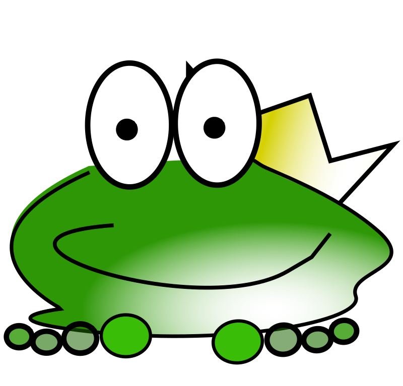 Frog Wearing Crown