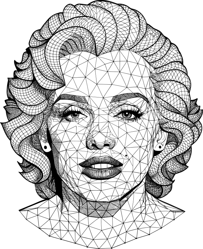 AL Generated Marilyn Monroe 6