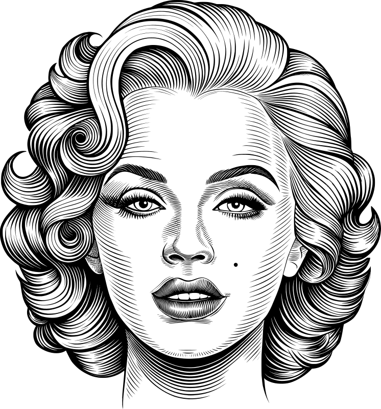 AL Generated Marilyn Monroe 8