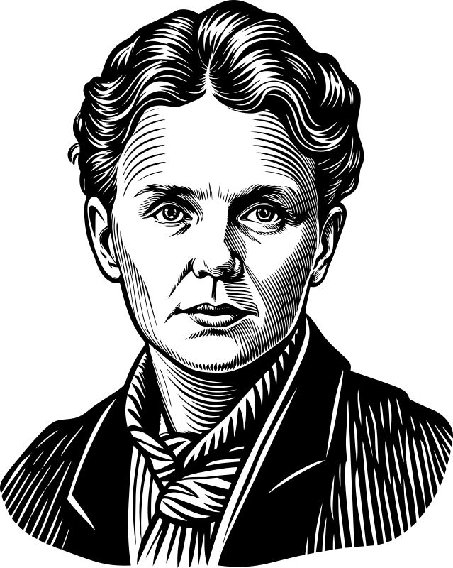 AL Generated Marie Curie Portrait