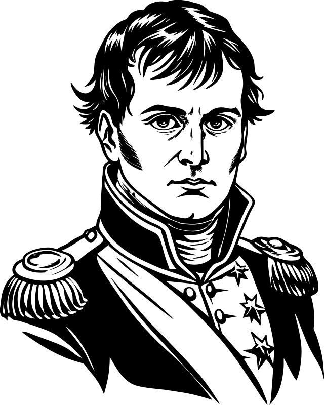 AL Generated Napoleon Bonaparte Portrait