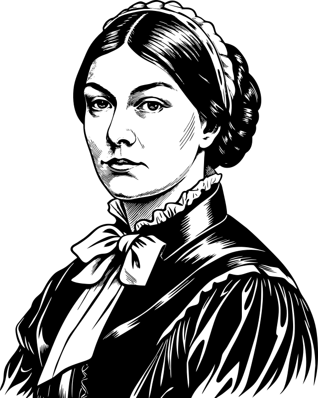 AL Generated Florence Nightingale Portrait