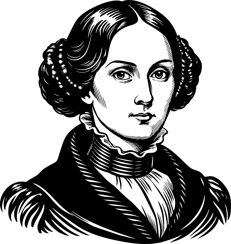 AL Generated Ada Lovelace Portrait