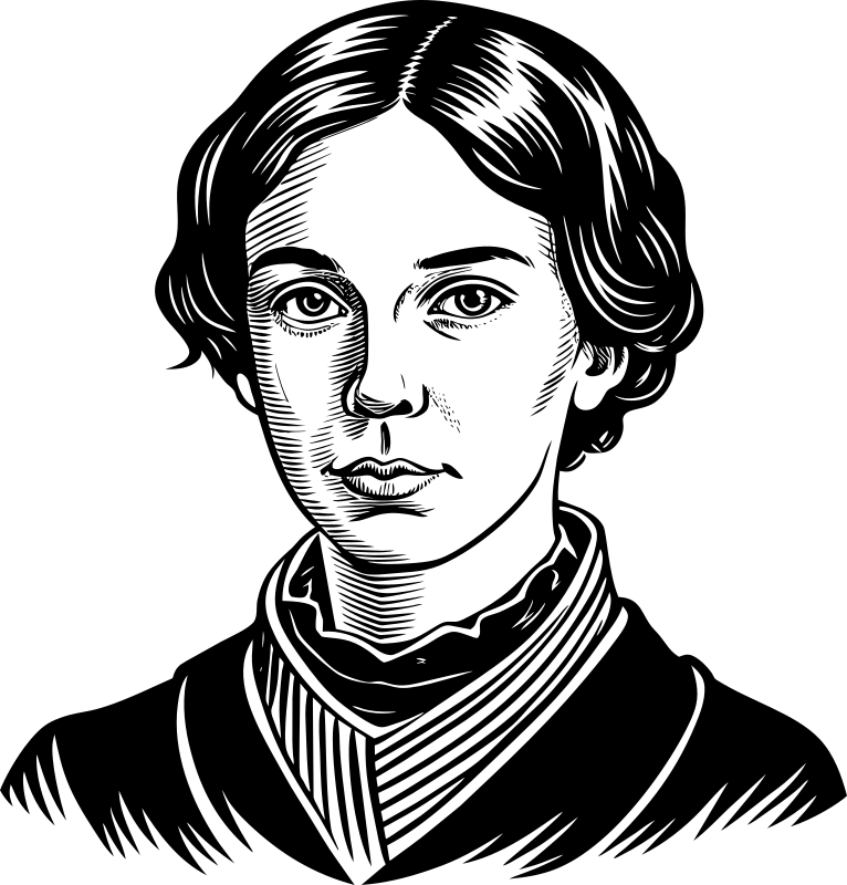 AL Generated Emily Dickinson Portrait