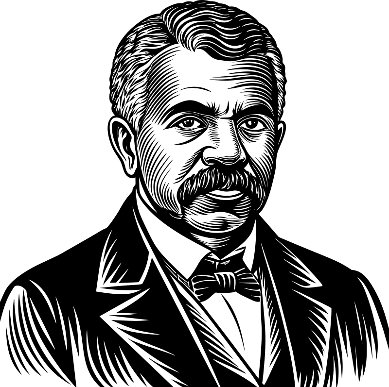 AL Generated George Washington Carver Portrait