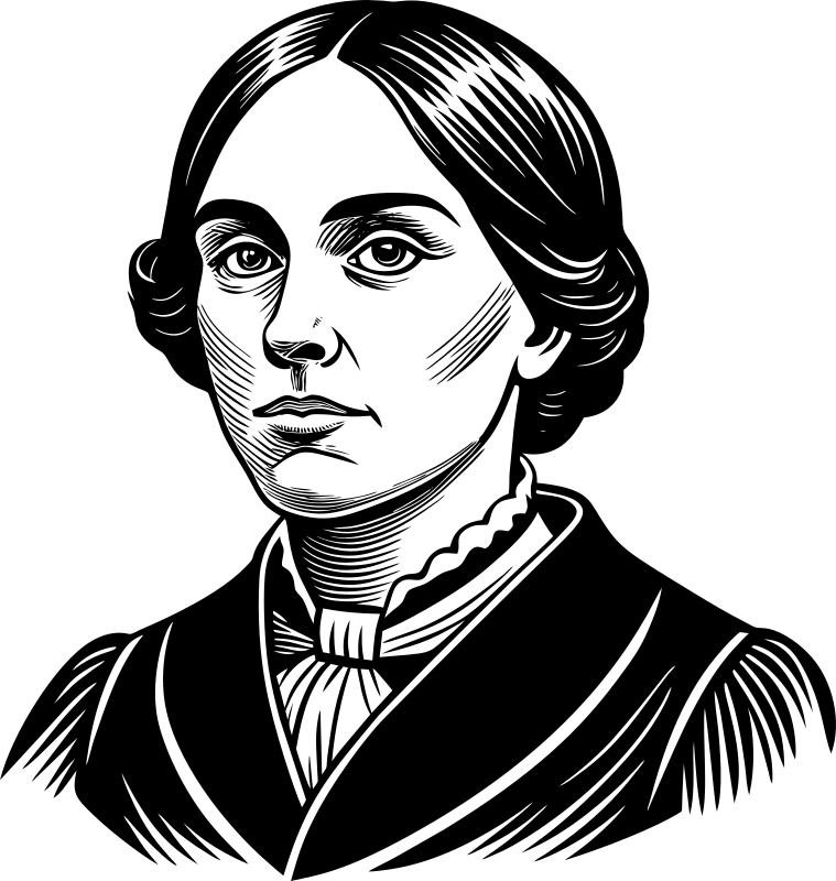 AL Generated Susan B. Anthony Portrait