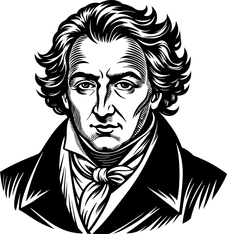 AL Generated Johann Wolfgang von Goethe Portrait 2