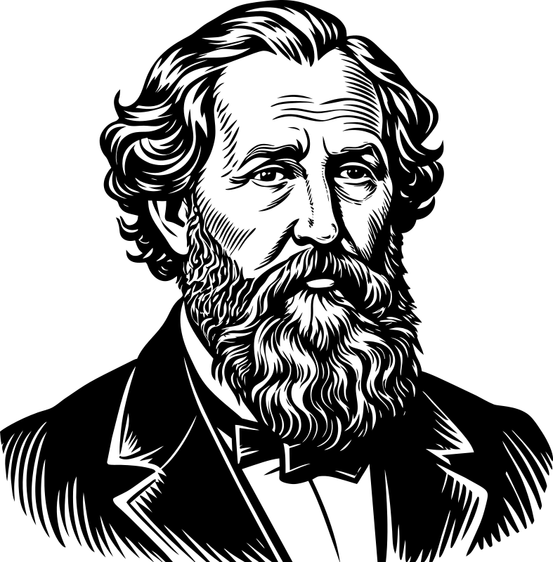 AL Generated James Clerk Maxwell Portrait