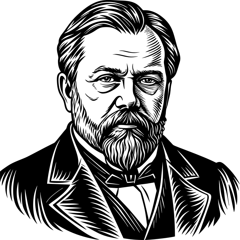 AL Generated Louis Pasteur Portrait