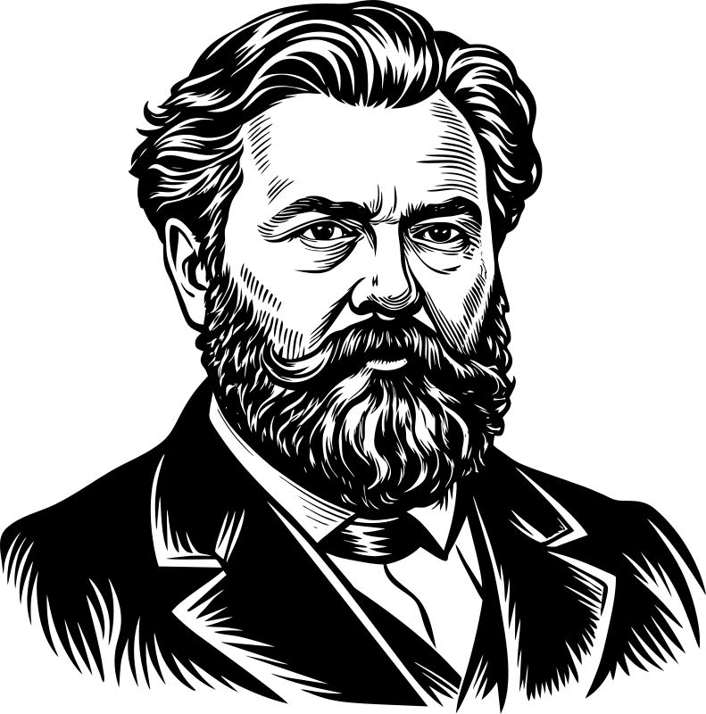 AL Generated Alexander Graham Bell Portrait