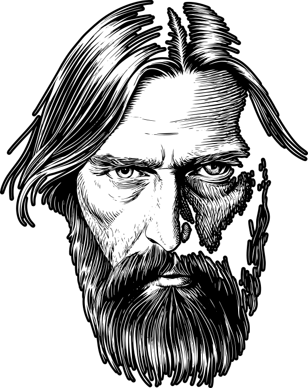 AL Generated Grigori Rasputin Portrait