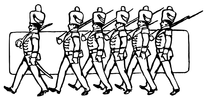 Marching Soliders