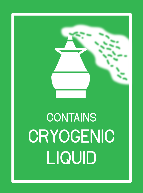 Cryogenic Liquid Sign