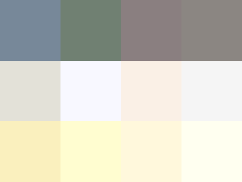 neutral gray white color palette