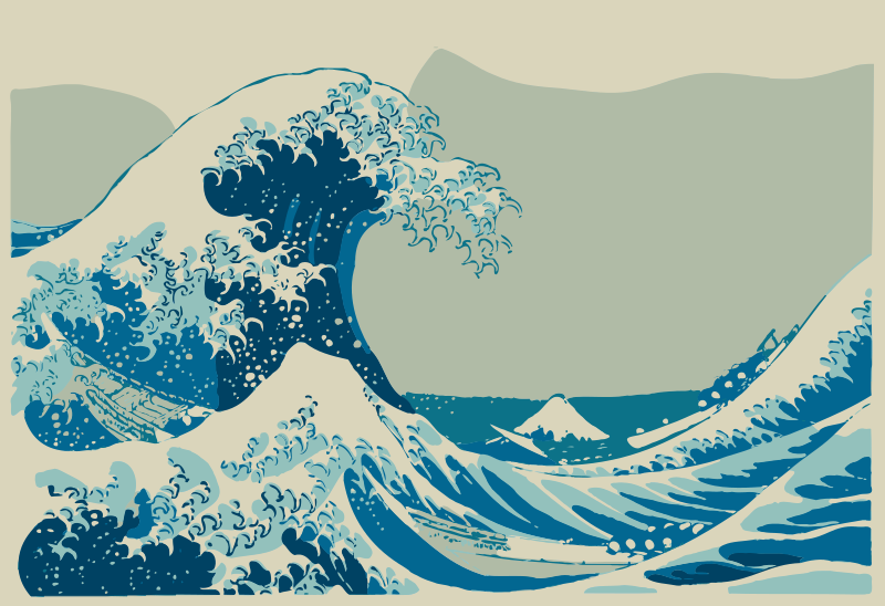 Under the Wave off Kanagawa - Simple Remix