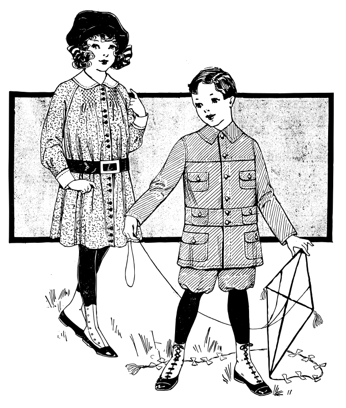 Little Boy and Girl