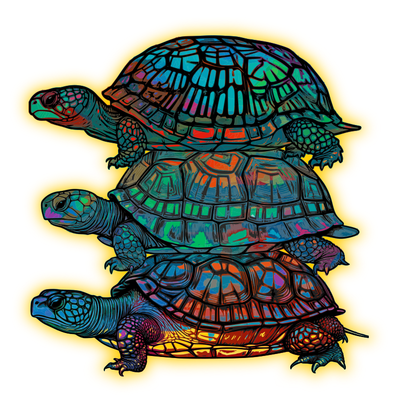 Psychedelic Turtles