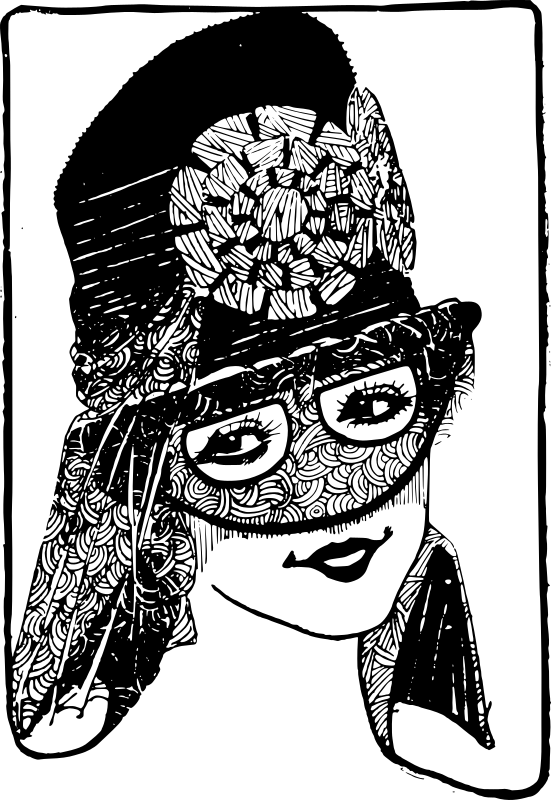 Lady in a Mask