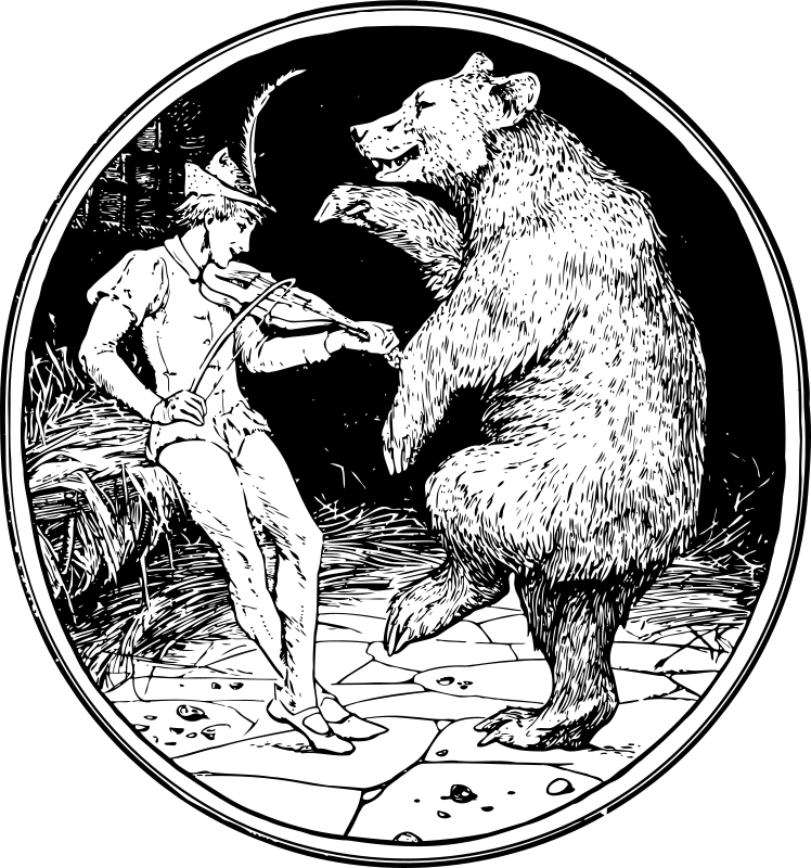 The clever tailor and the bear