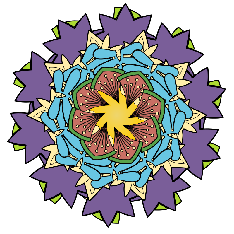  Mandala 2 - Colour