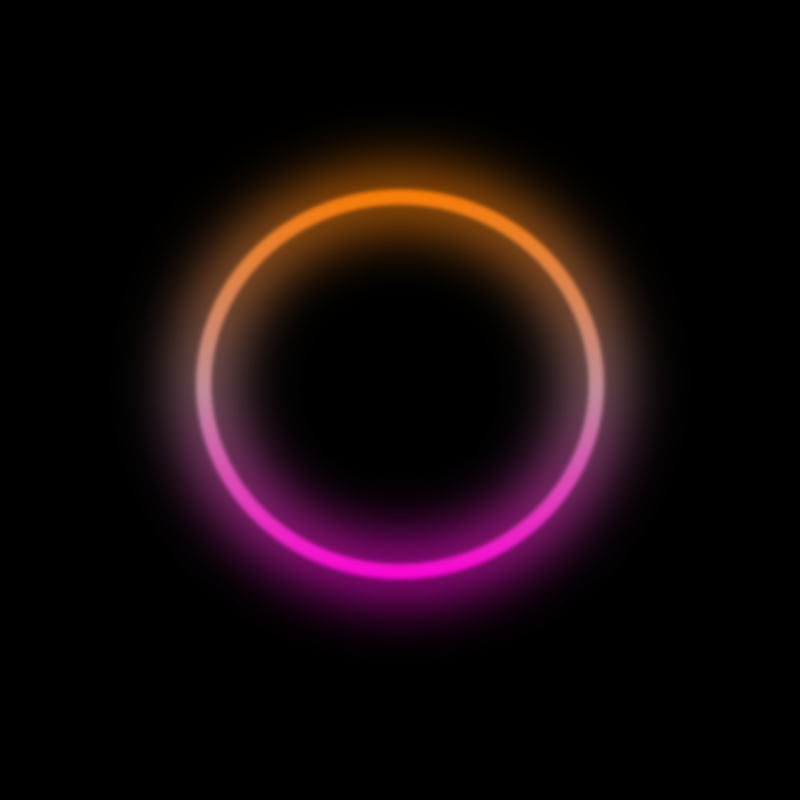 Neon circle