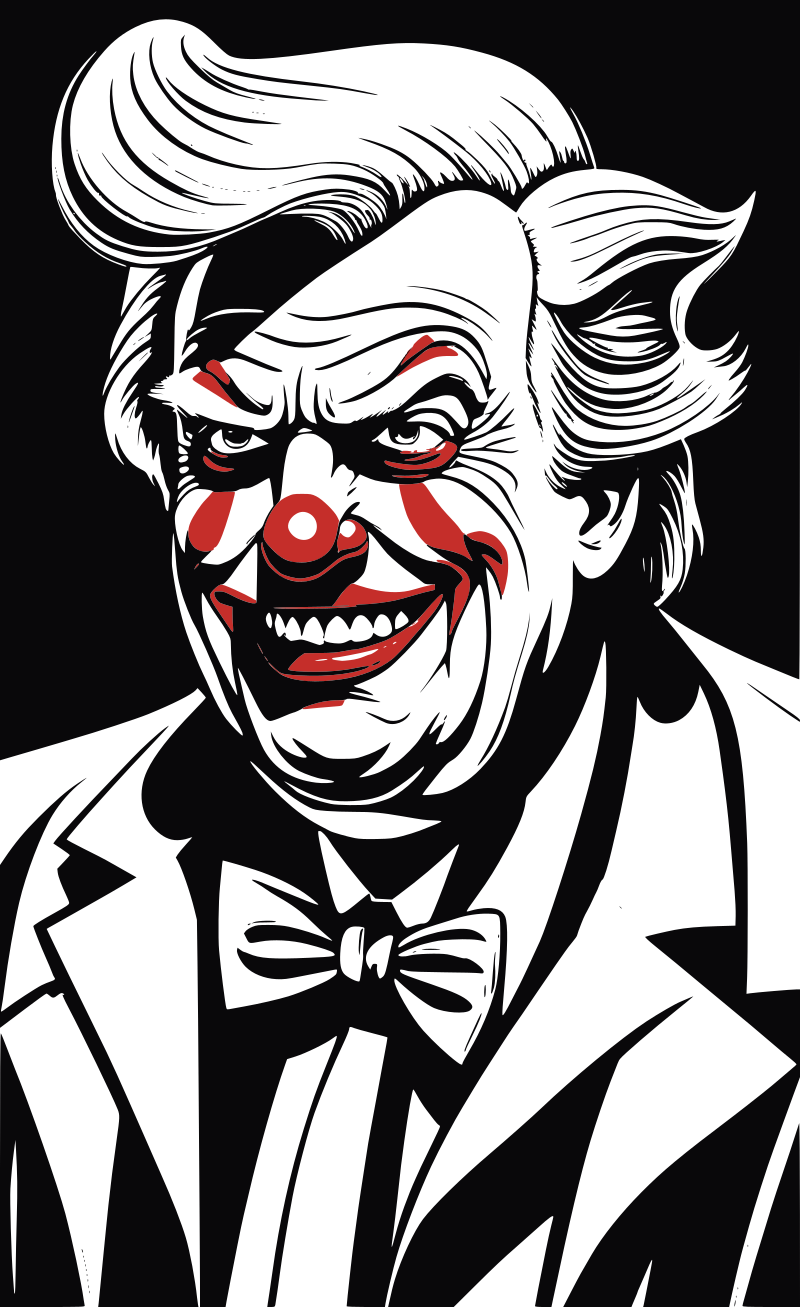 The clown is back