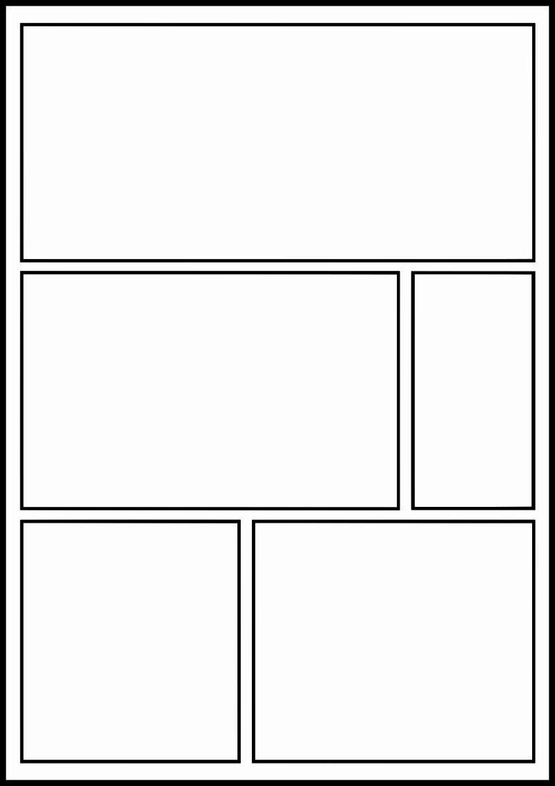 Comic template 2