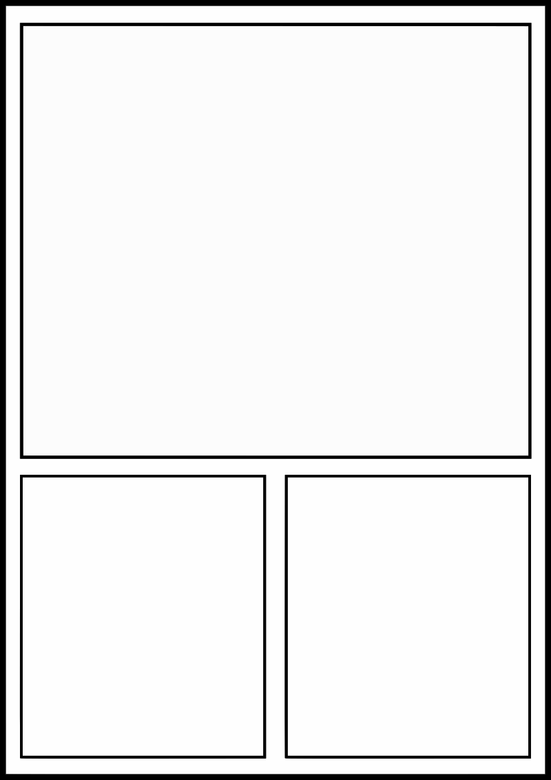 Comic template 4