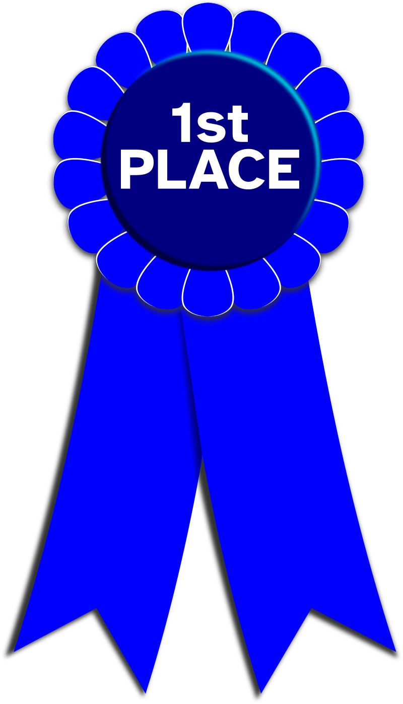 Blue Ribbon - First Place