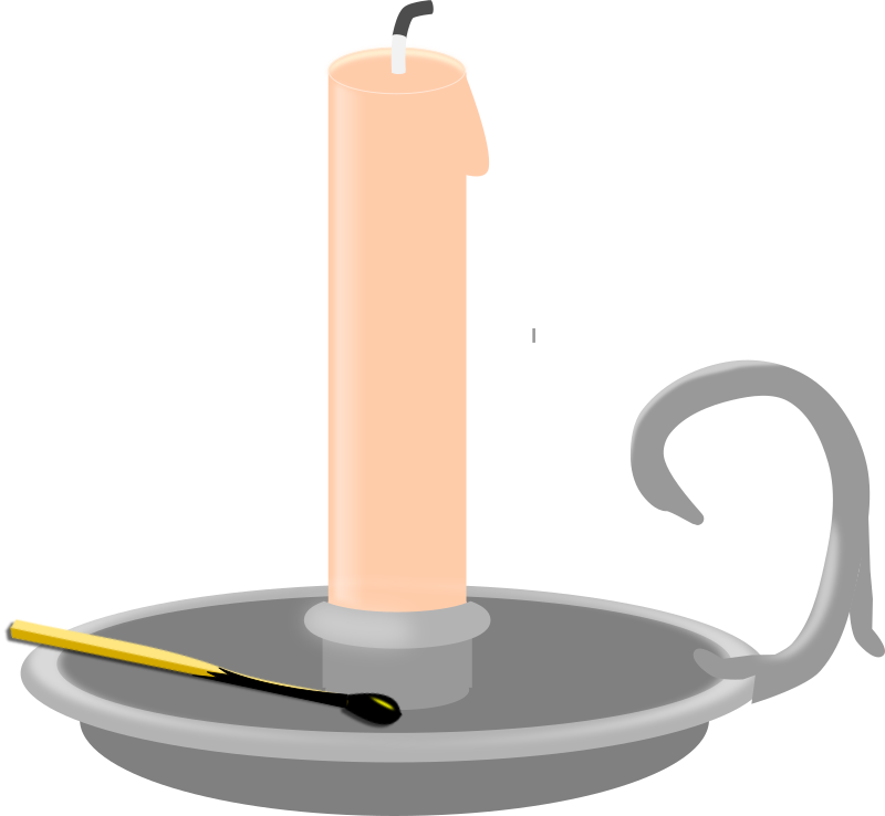 Candle with Match