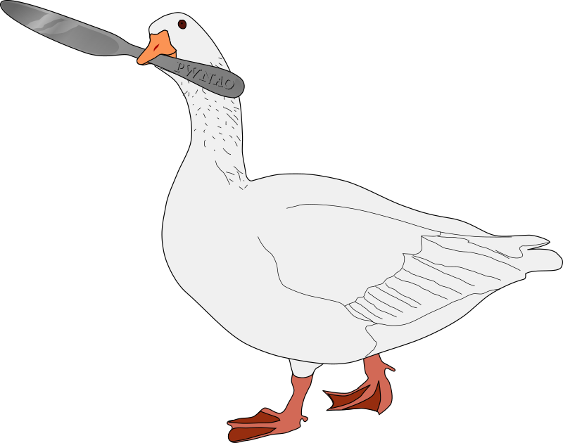 Goose and Knife