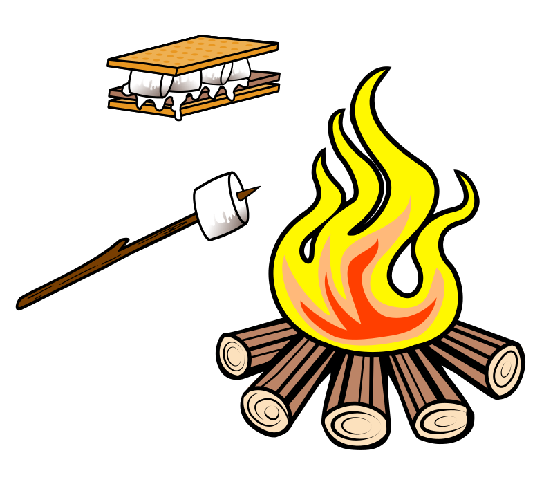 Campfire and Smores