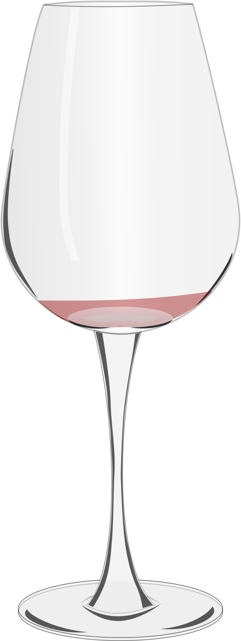 Wine Glass - Almost Empty