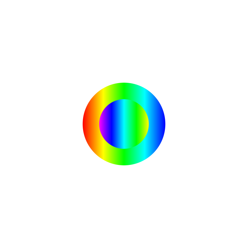 Animated Rainbow Circles