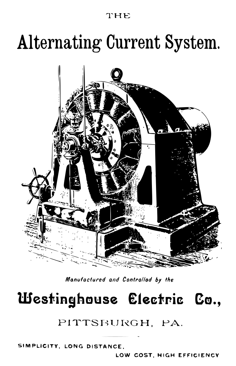 Westinghouse The alternating current system