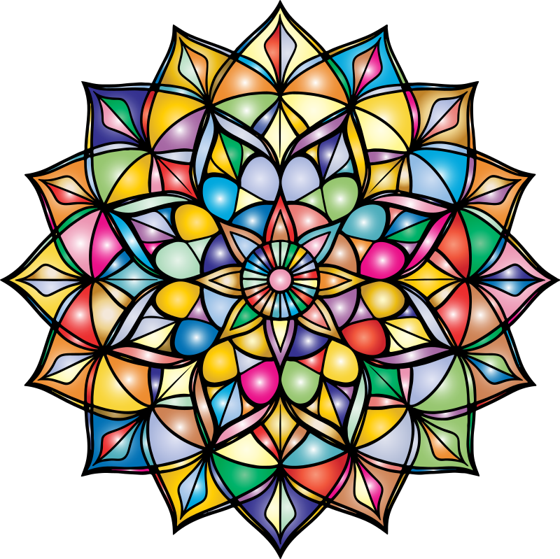 Mandala By Freddy Dendoktoor 2 Vectorized Prismatic