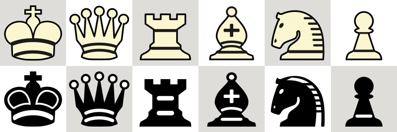 DG-RA Style Chess Pieces Set 2.0