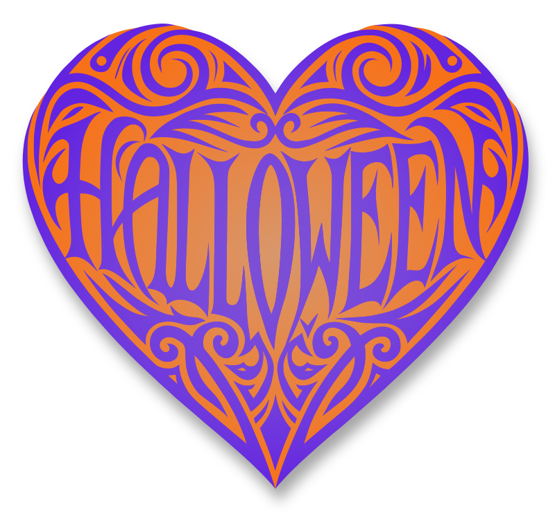 Halloween Heart - Colour Remix