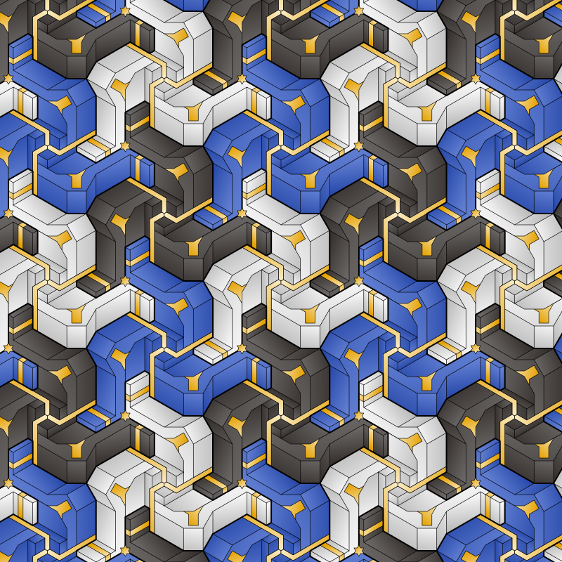 Isle of Man tiling