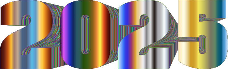 2025 Typography Psychedelic