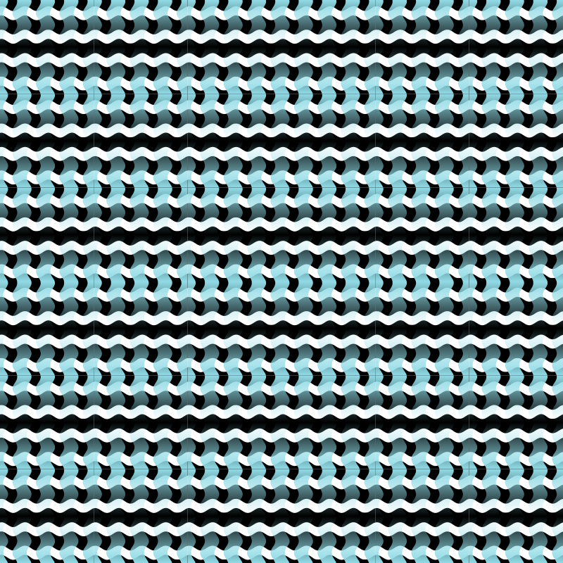 Wavy pattern
