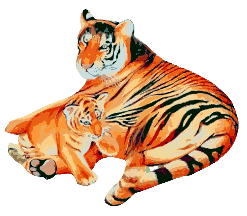 Tiger and Cub